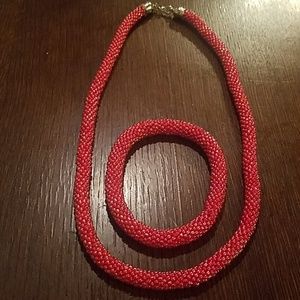 Nepal Bracelet and Necklace set